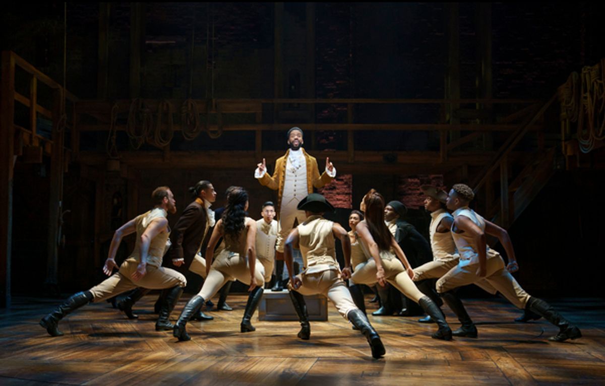 The Cast of HAMILTON
Photo Credit: Joan Marcus at 