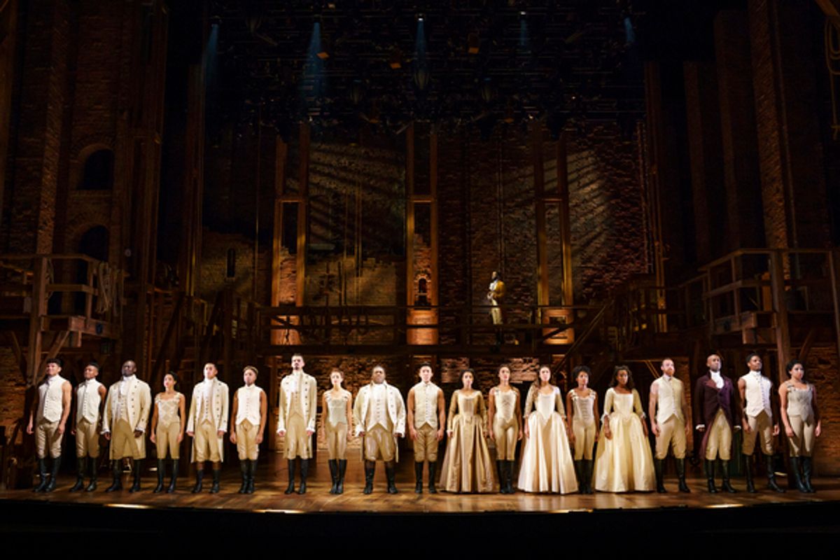 The Cast of HAMILTON
Photo Credit: Joan Marcus at 