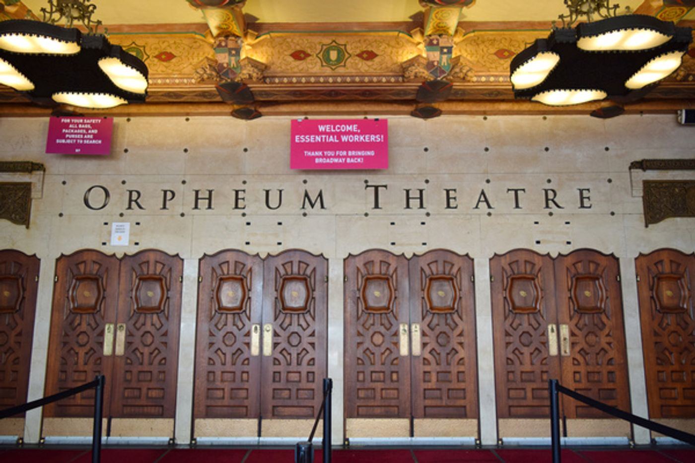 Photos: HAMILTON Stages Special Invited Dress Rehearsal at the Orpheum Theatre in San Francisco  Image