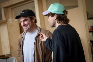 Olly Dobson, Roger Bart @ BroadwayWorld Olly Dobson, Roger Bart Photo