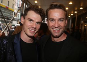 Jay Armstrong Johnson and Curt Olds @ BroadwayWorld Jay Armstrong Johnson and Curt Olds Photo
