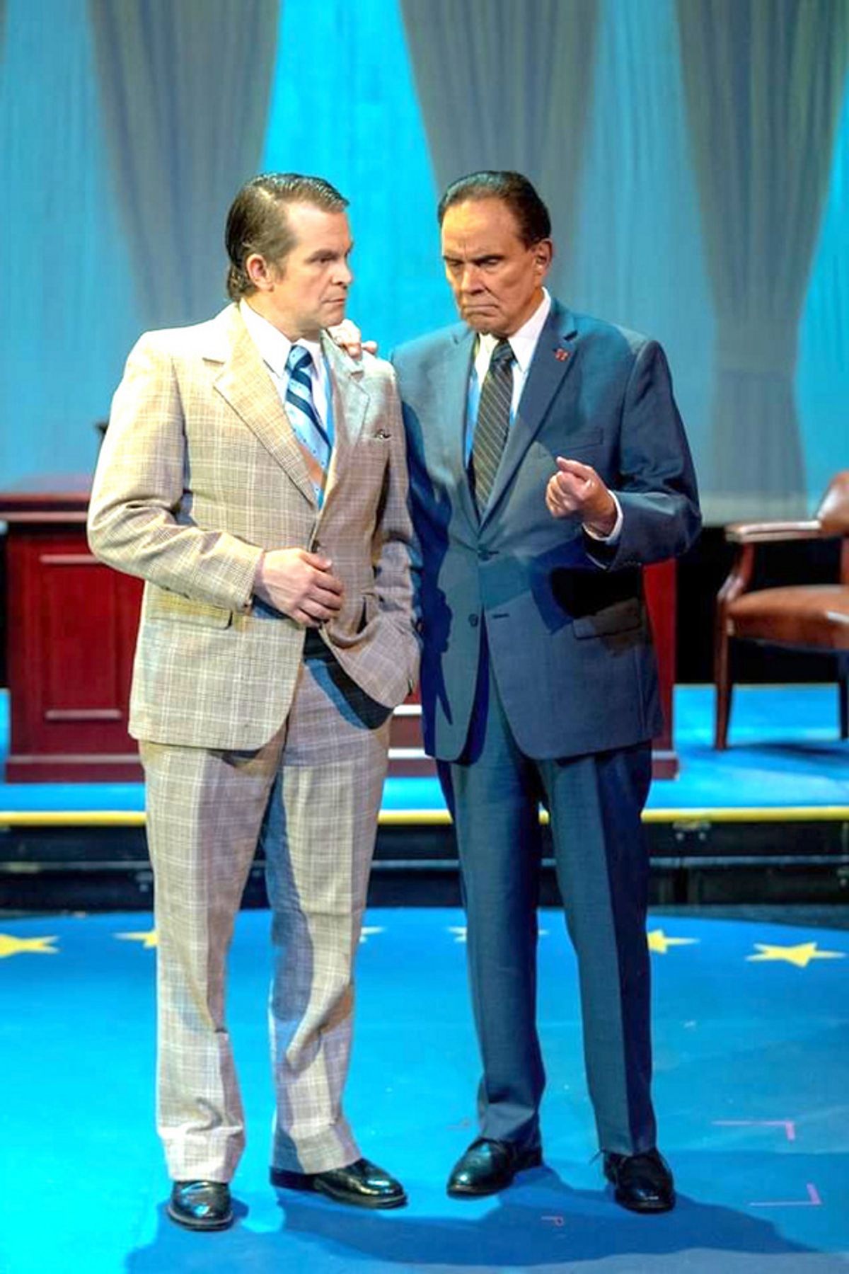 Rich Little and Matthew Hammond at 