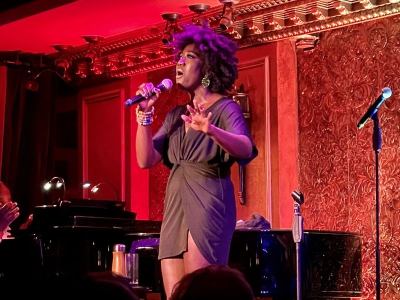 Review: AMBER IMAN Couldn't Be Better at 54 Below Review: AMBER IMAN Couldn't Be Better at 54 Below Image