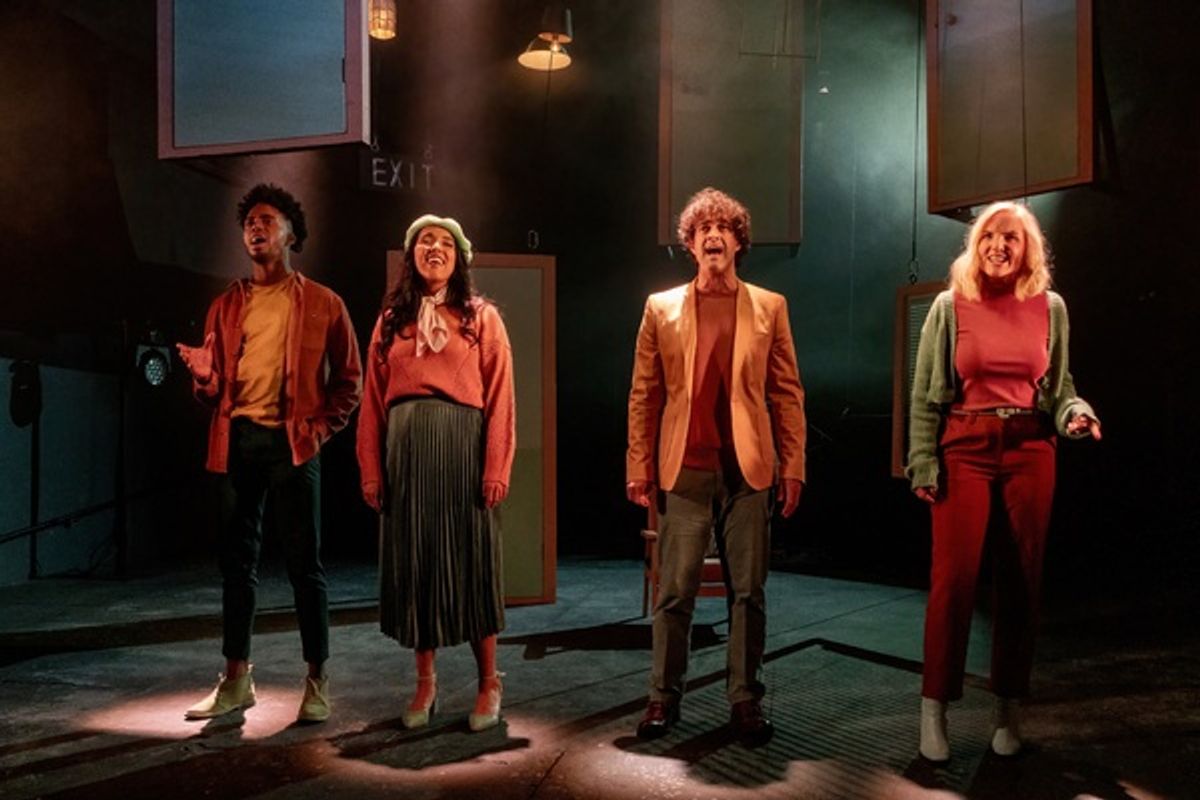 Dalton Harris, Grace Mouat, Lee Mead, Kerry Ellis at 