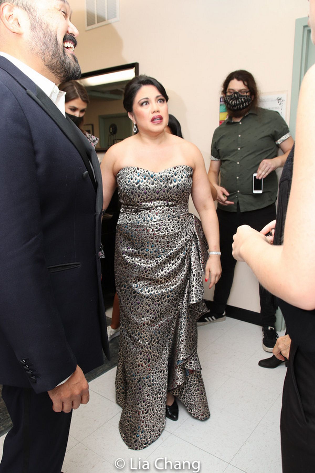 Orville Mendoza and Maria-Christina Oliveras at 