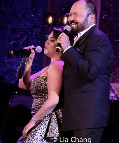 Maria-Christina Oliveras and Orville Mendoza Photo