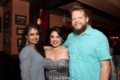 Mahira Kakkar, Maria-Christina Oliveras, John Paul David Photo