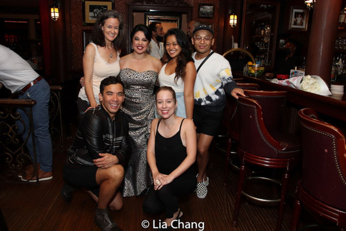 Kimberly Grigsby, Conrad Ricamora, Maria-Christina Oliveras, Alyse Alan Louis, Renee Albulario, Jeigh Madjus at 