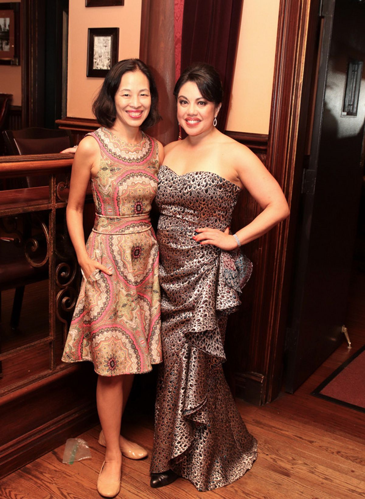 Lia Chang and Maria-Christina Oliveras at 