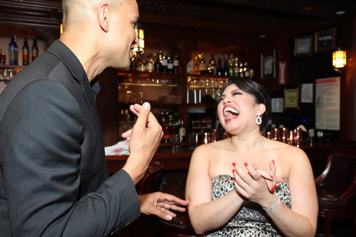 David Blasher, Maria-Christina Oliveras at 