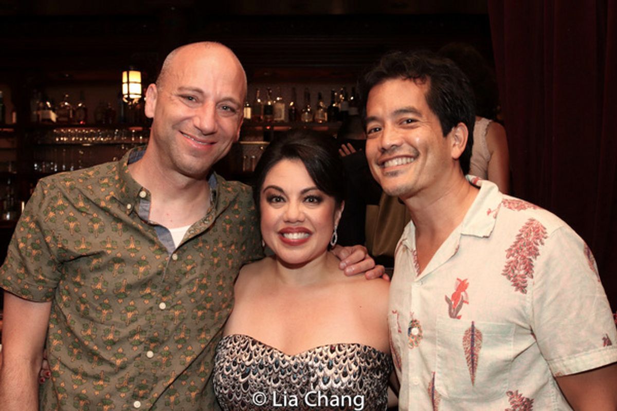 Anton Dudley, Maria-Christina Oliveras, James Rubio at 