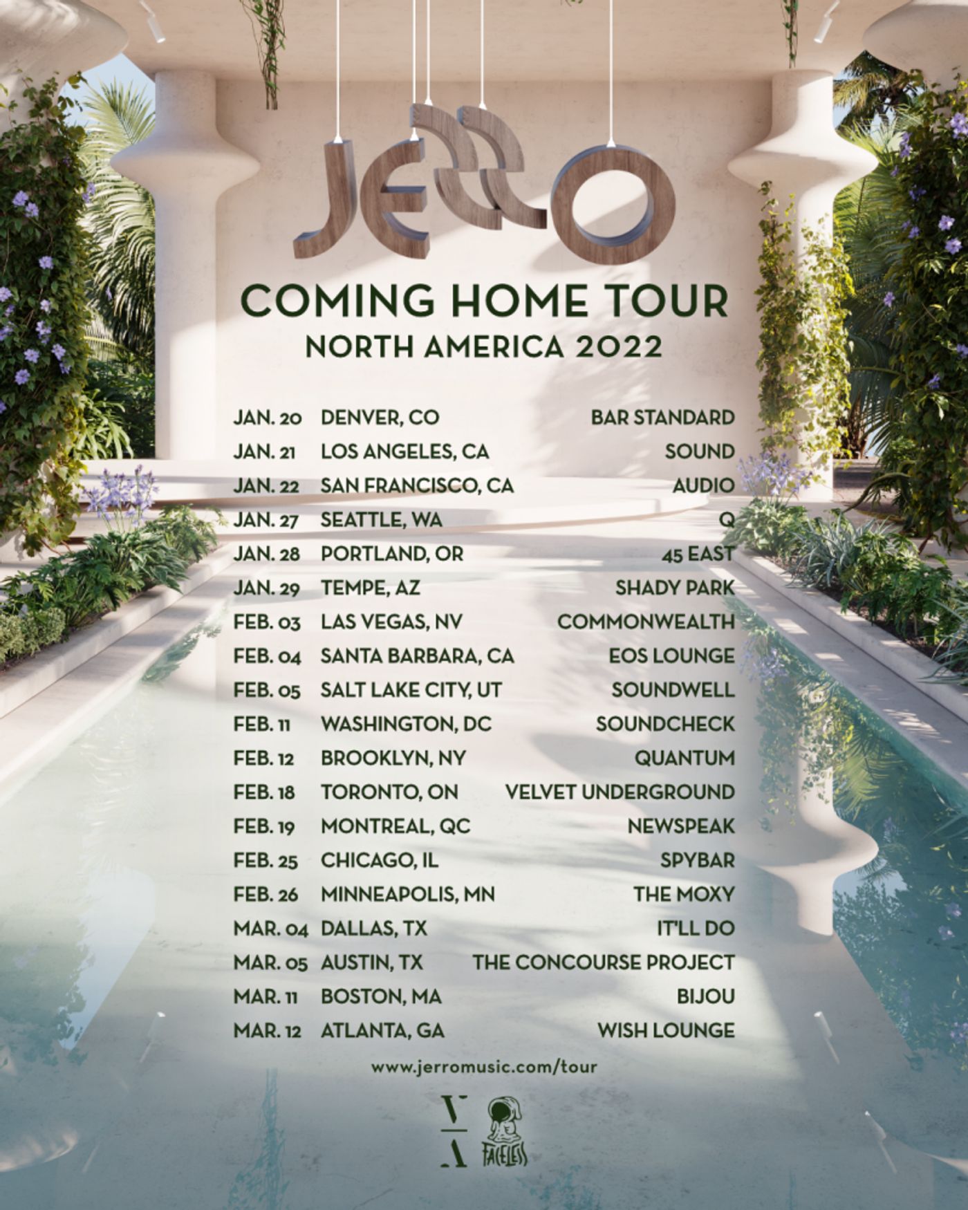 Jerro Announces North American Tour Dates Jerro Announces North American Tour Dates Image