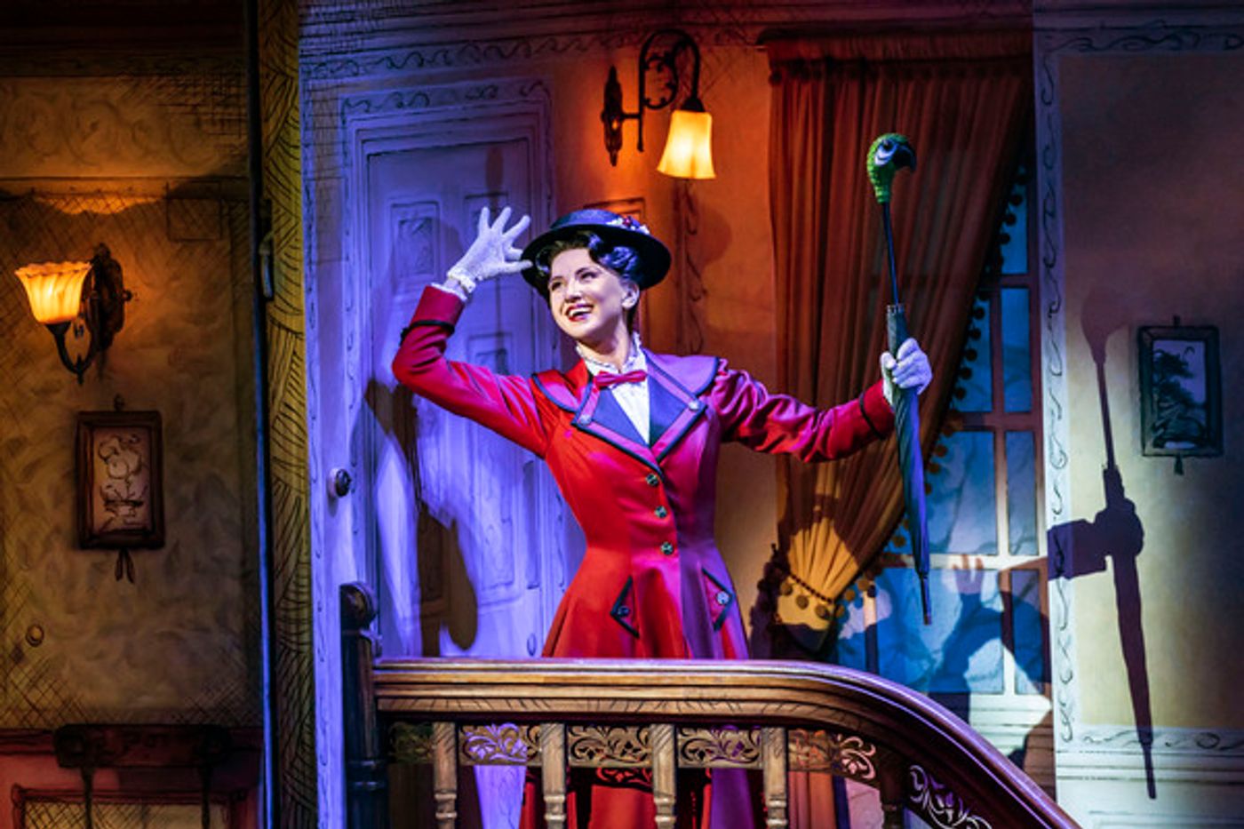 Photos: MARY POPPINS Reopens in the West End Starring Zizi Strallen & Charlie Stemp  Image