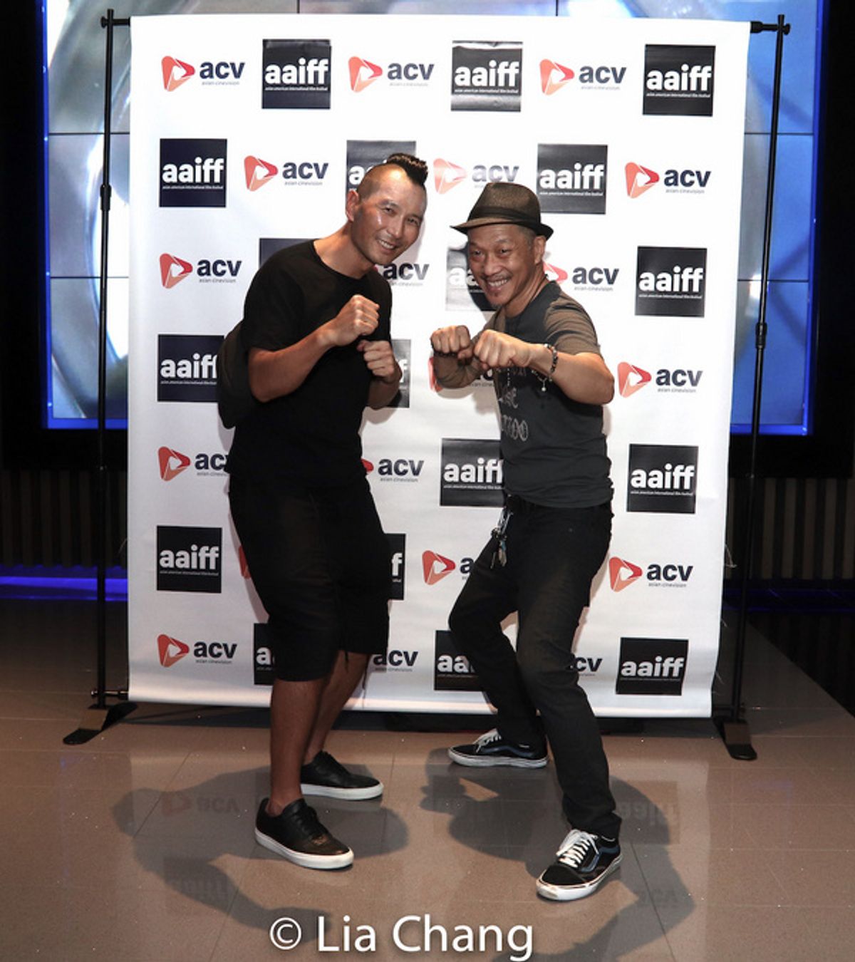 Evan Jackson Leong and Perry Yung at 