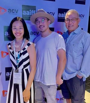 Lia Chang, Ray Huang, Arlan Huang @ BroadwayWorld Lia Chang, Ray Huang, Arlan Huang Photo
