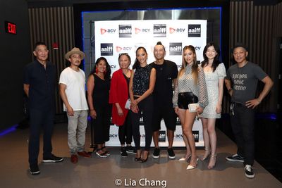 John Woo, Ray Huang, Commissioner Anne Del Castillo, Jade Wu, Shuya Chang, Evan Jacks Photo