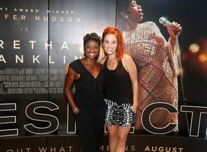 Montego Glover and Sierra Boggess @ BroadwayWorld Montego Glover and Sierra Boggess Photo