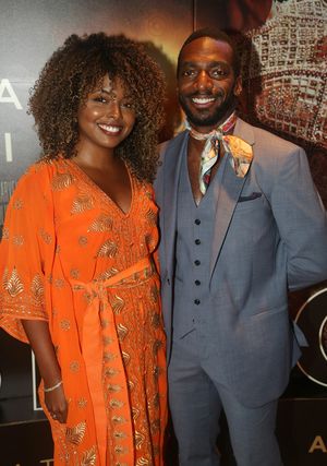 Adrienne Warren and Daniel J Watts @ BroadwayWorld Adrienne Warren and Daniel J Watts Photo