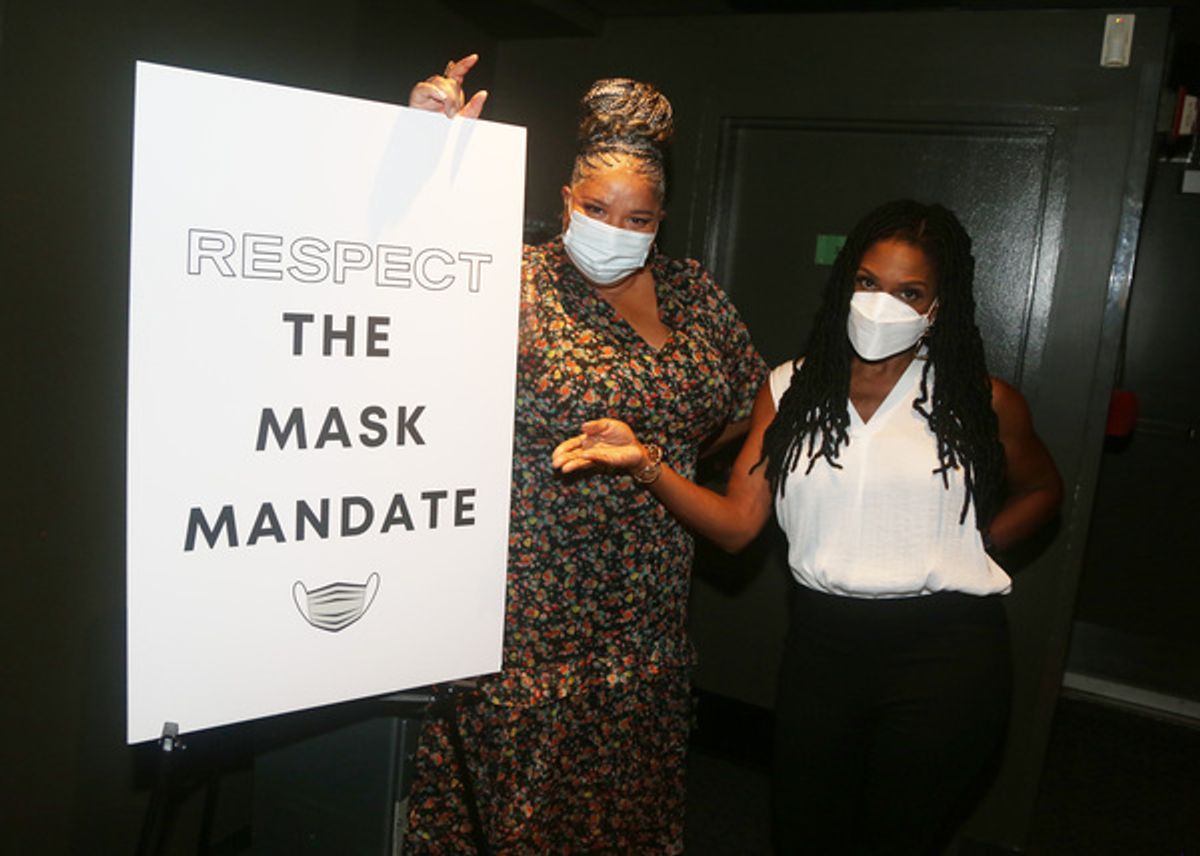 Director Liesl Tommy and Audra McDonald  at 