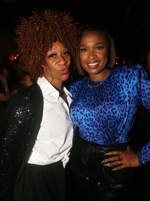 Judine Richard and Jennifer Hudson @ BroadwayWorld Judine Richard and Jennifer Hudson Photo