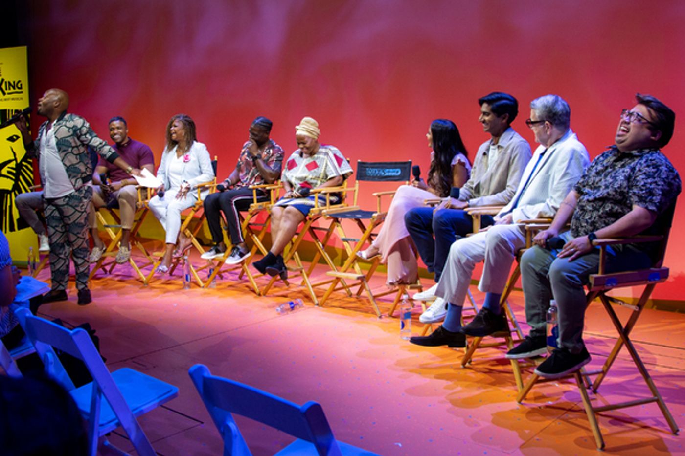 Photos: Casts of THE LION KING & ALADDIN Reunite at the New Amsterdam Theatre  Image