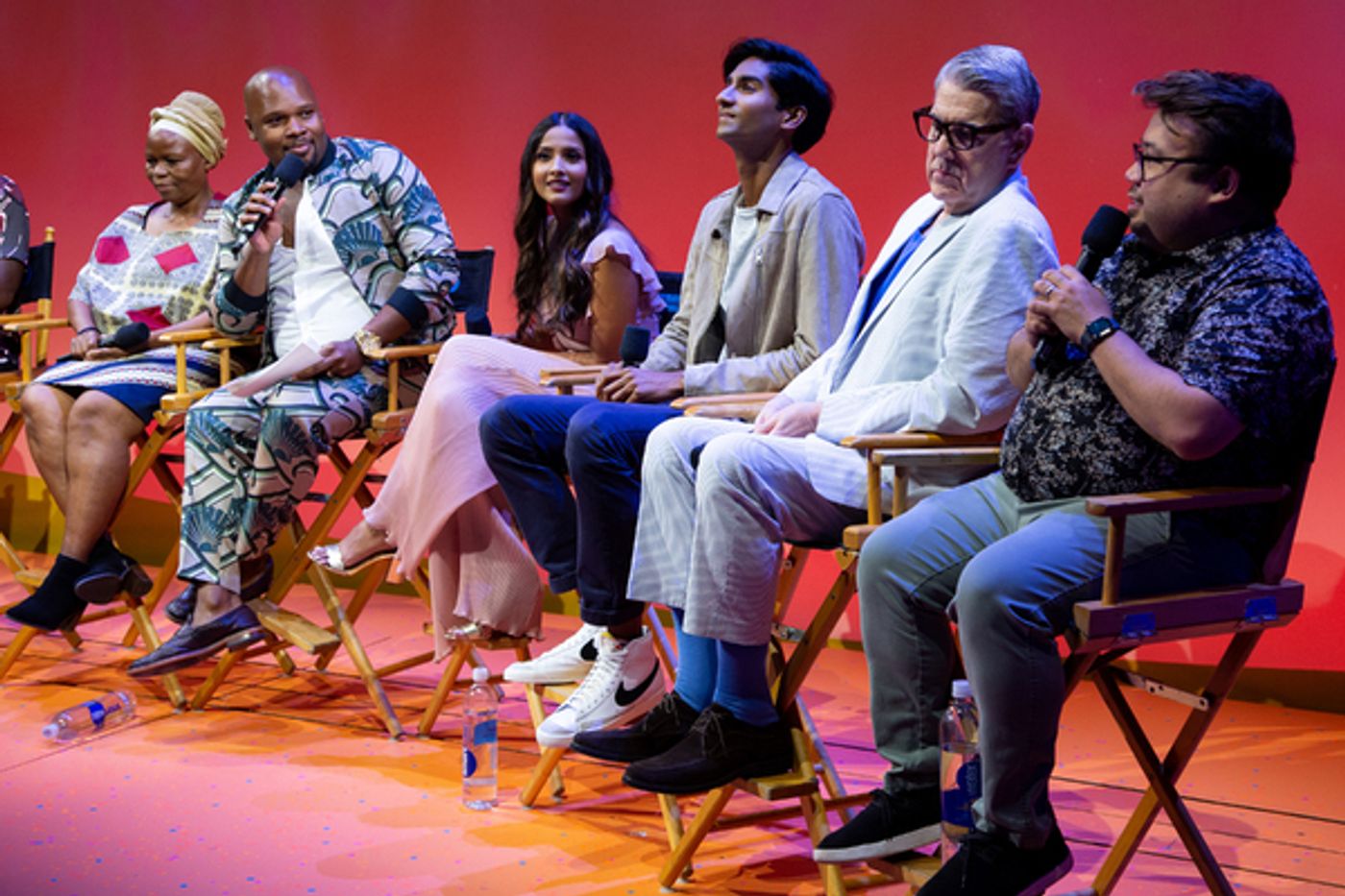 Photos: Casts of THE LION KING & ALADDIN Reunite at the New Amsterdam Theatre  Image