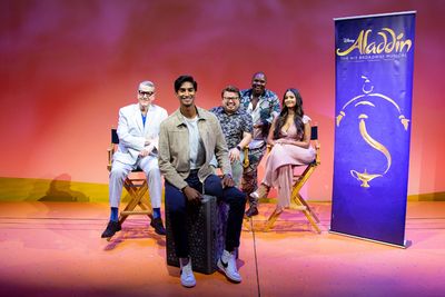 Jonathan Freeman, Michael Maliakel, Don Darryl Rivera, Michael James Scott, Shoba Nar Photo