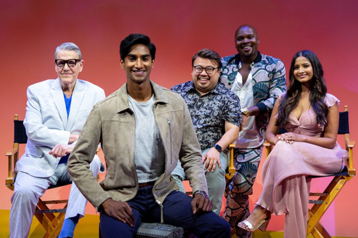 Jonathan Freeman, Michael Maliakel, Don Darryl Rivera, Michael James Scott, Shoba Narayan at 