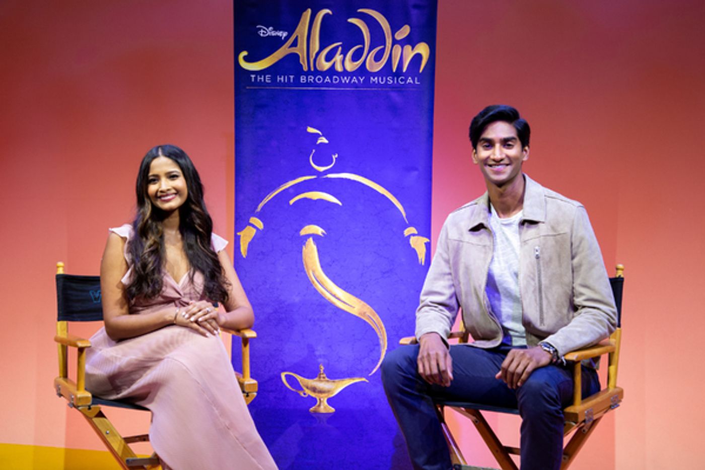 Photos: Casts of THE LION KING & ALADDIN Reunite at the New Amsterdam Theatre  Image