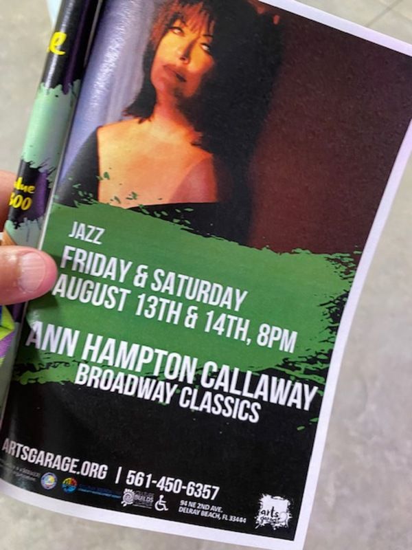 Photos: Ann Hampton Callaway Brings 'Broadway Classics' to The Arts Garage  Image