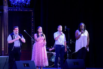 Robert Anthony Jomes, Gina Naomi Baez, Eddie Egan and Inga Ballard Photo