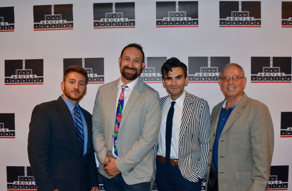 Dylan Perlman, Robert Rokicki, Joe Iconis and Mark Perlman at 