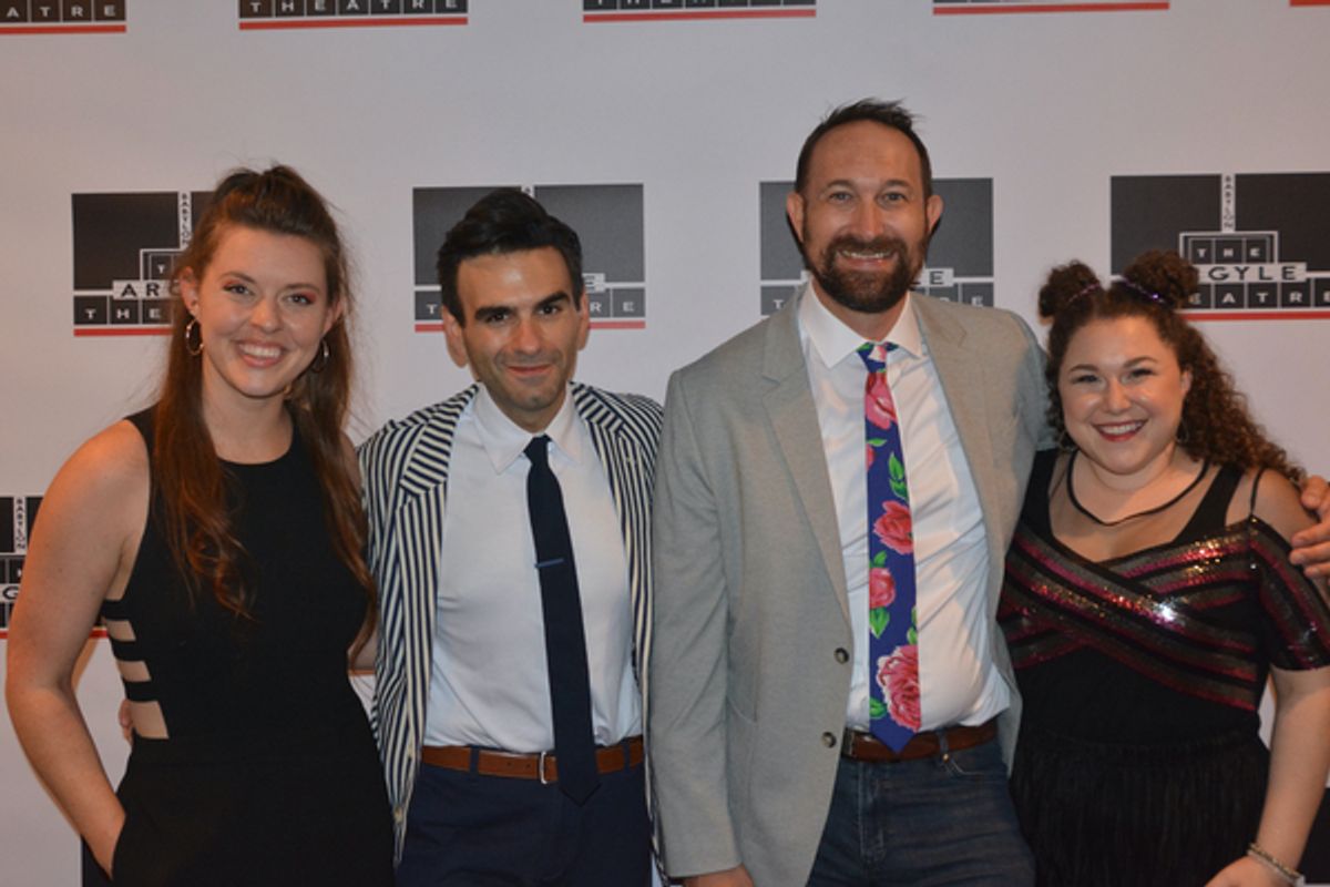 Kelly McIntyre, Joe Iconism Robert Rokicki and Brooke Shapiro at 