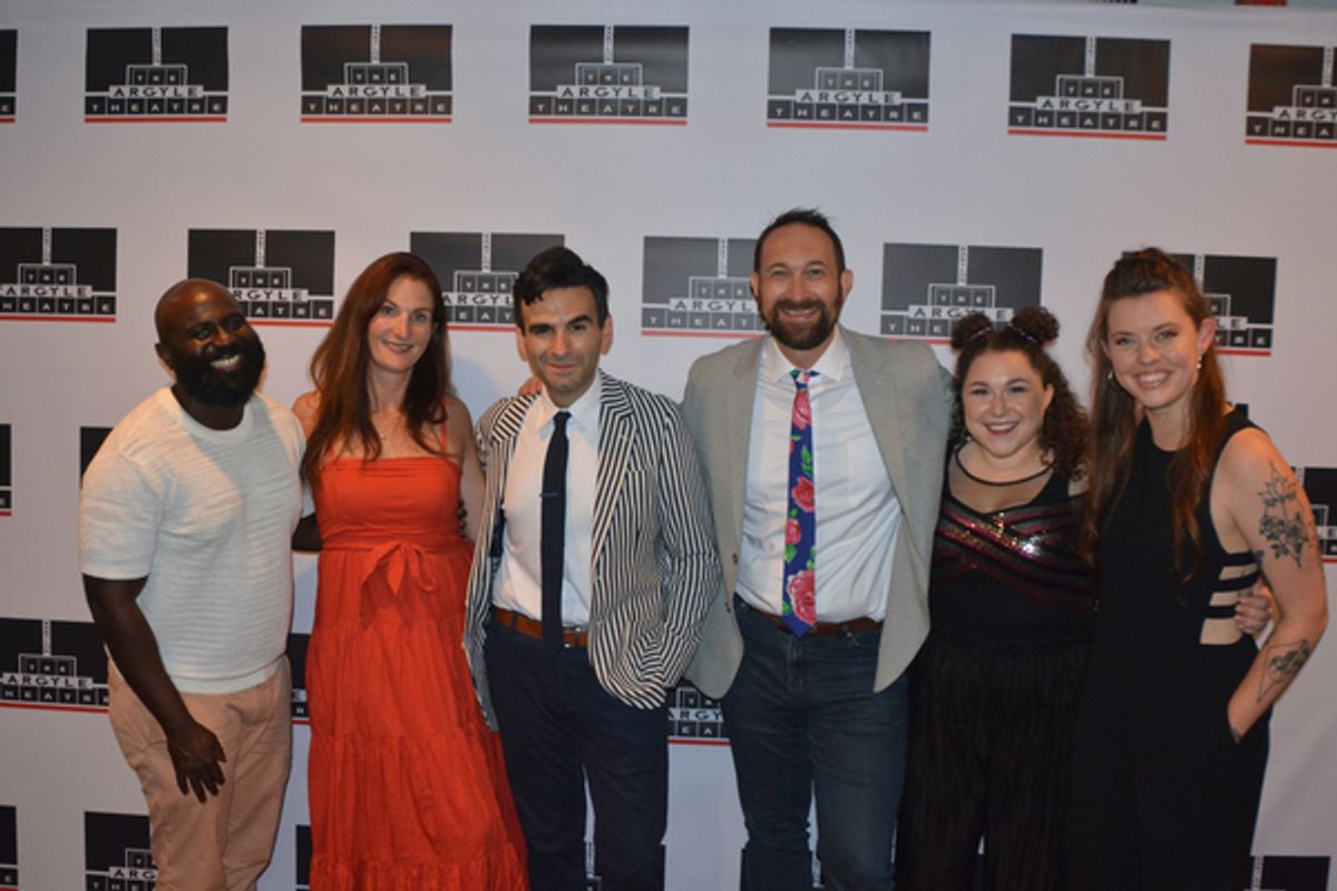 Leonard Sullivan, Jennifer Werner, Joe Iconis, Robert Rokicki, Brooke Shapiro and Kelly McIntyre at 