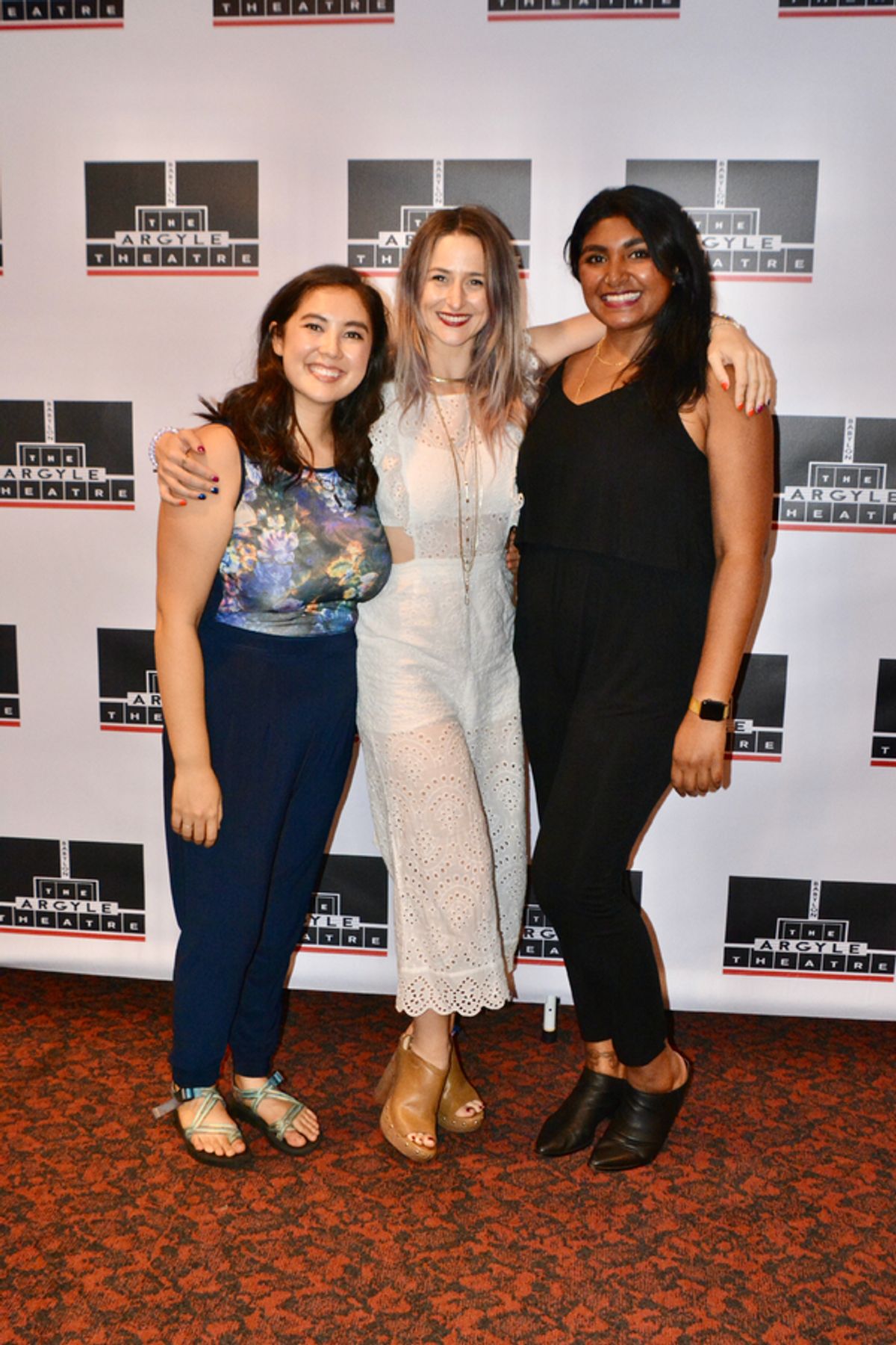 Rose Van Dyne, Corrie Farbsten and Yamuna Meleth at Photos: Live Theatre Returns With A STARRY, STARRY NIGHT At The Argyle Theatre