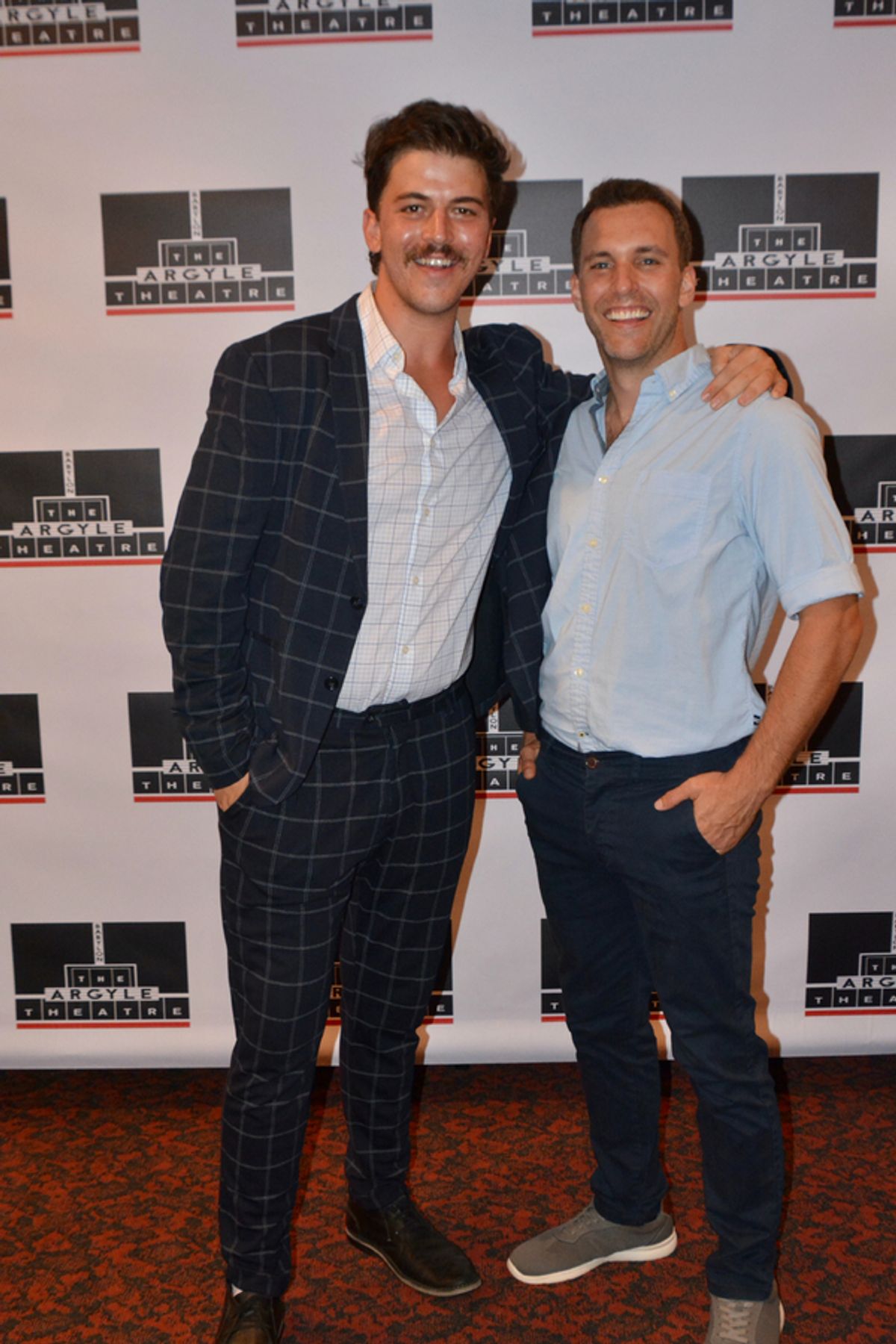 Hunter Brown and Eddie Egan at 