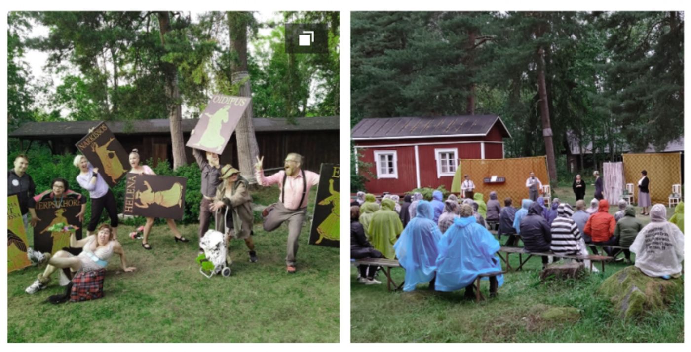 BWW Finland Review: Agatha Christie Accused of Murder & Greek Satire Play at Valkeakoski, SOLD OUT  Image