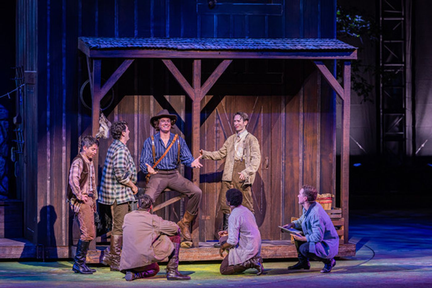 Photos & Video: Kendra Kassebaum, Edward Watts and More Star in The Muny's SEVEN BRIDES FOR SEVEN BROTHERS  Image