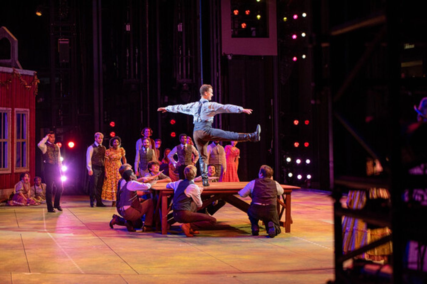 BWW Exclusive: Check Out Backstage Photos From The Muny's SEVEN BRIDES FOR SEVEN BROTHERS  Image