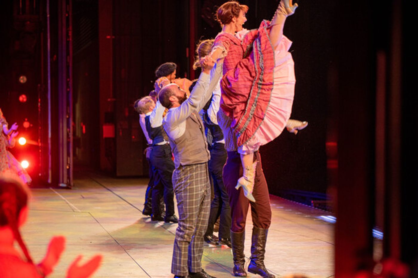 BWW Exclusive: Check Out Backstage Photos From The Muny's SEVEN BRIDES FOR SEVEN BROTHERS  Image