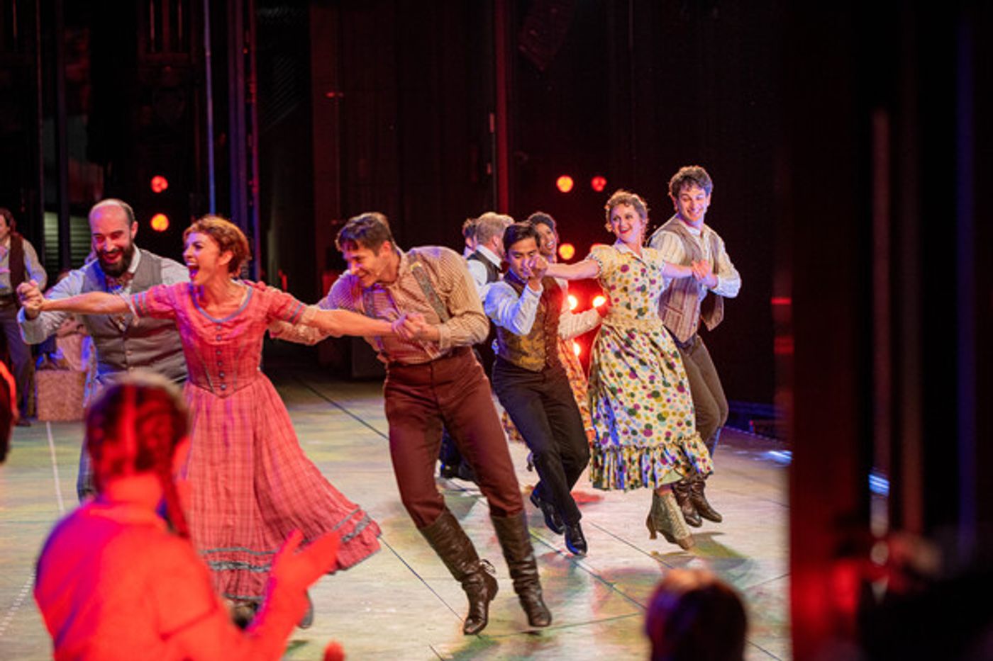 BWW Exclusive: Check Out Backstage Photos From The Muny's SEVEN BRIDES FOR SEVEN BROTHERS  Image