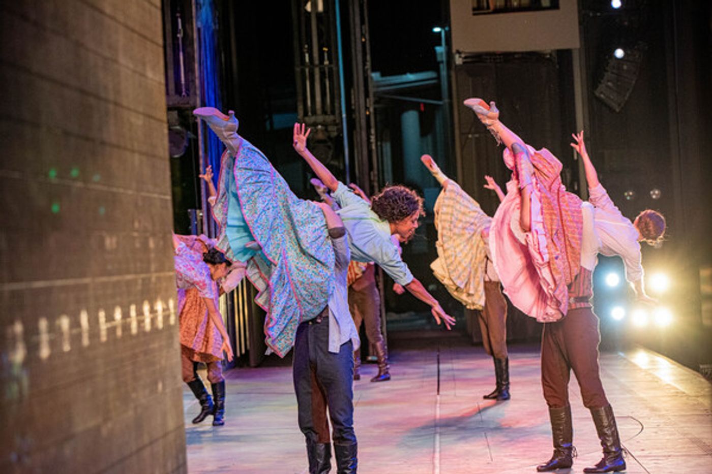 BWW Exclusive: Check Out Backstage Photos From The Muny's SEVEN BRIDES FOR SEVEN BROTHERS  Image