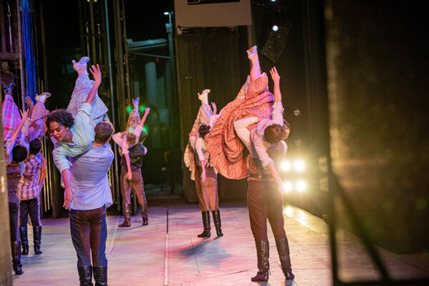 BWW Exclusive: Check Out Backstage Photos From The Muny's SEVEN BRIDES FOR SEVEN BROTHERS  Image