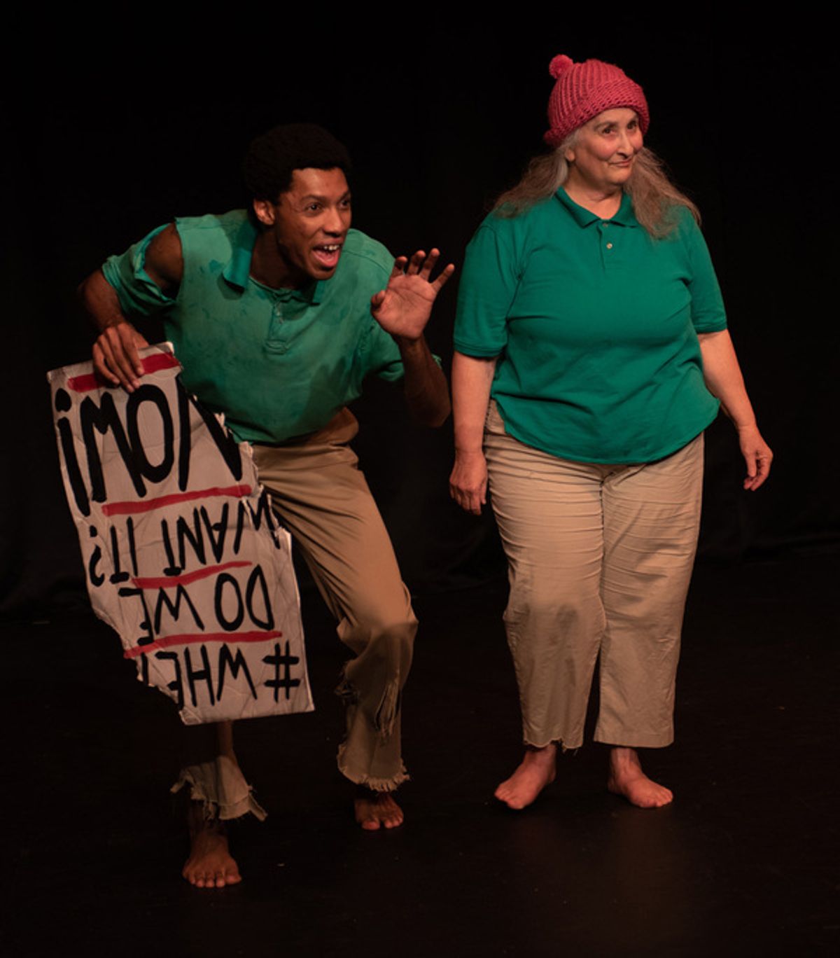 Jacqueline Jones, Keaton Hillman at 