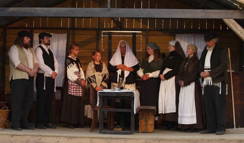 Review: FIDDLER ON THE ROOF, Flateby Samfunnshus - Fiddler in the Woods  Image