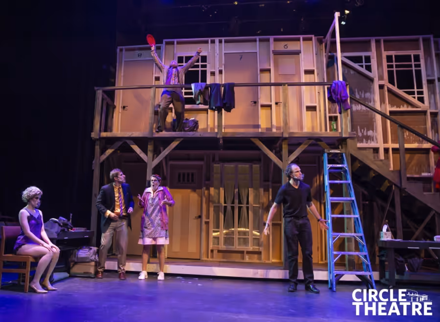 Interview: Scenic Designer Don Wilson on NOISES OFF Image
