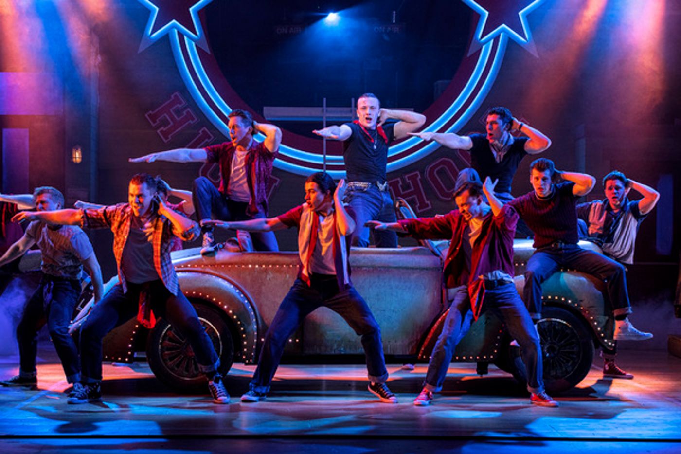 Photos: See Peter Andre, Dan Partridge, Georgia Louise & More in the UK Tour of GREASE  Image