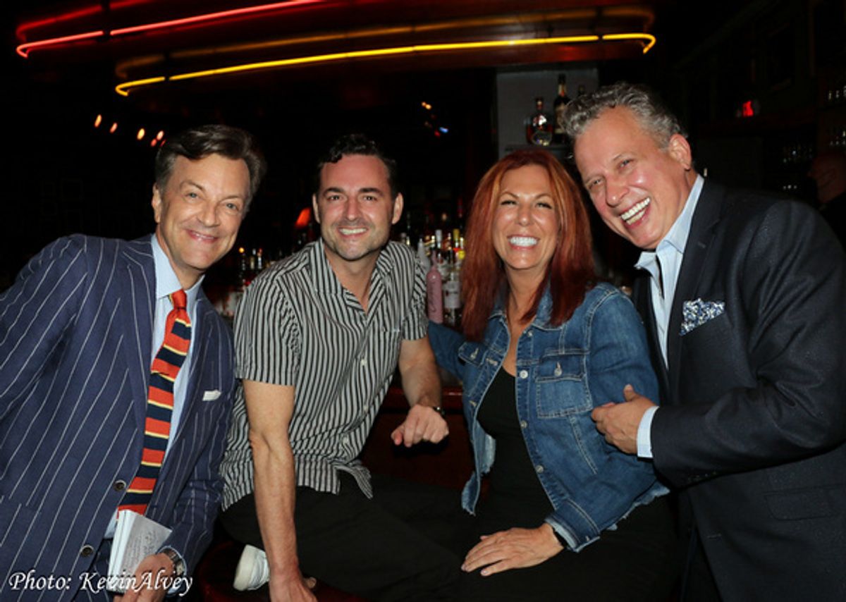 Jim Caruso, Max von Essen, Victoria Shaw, Billy Stritch at 