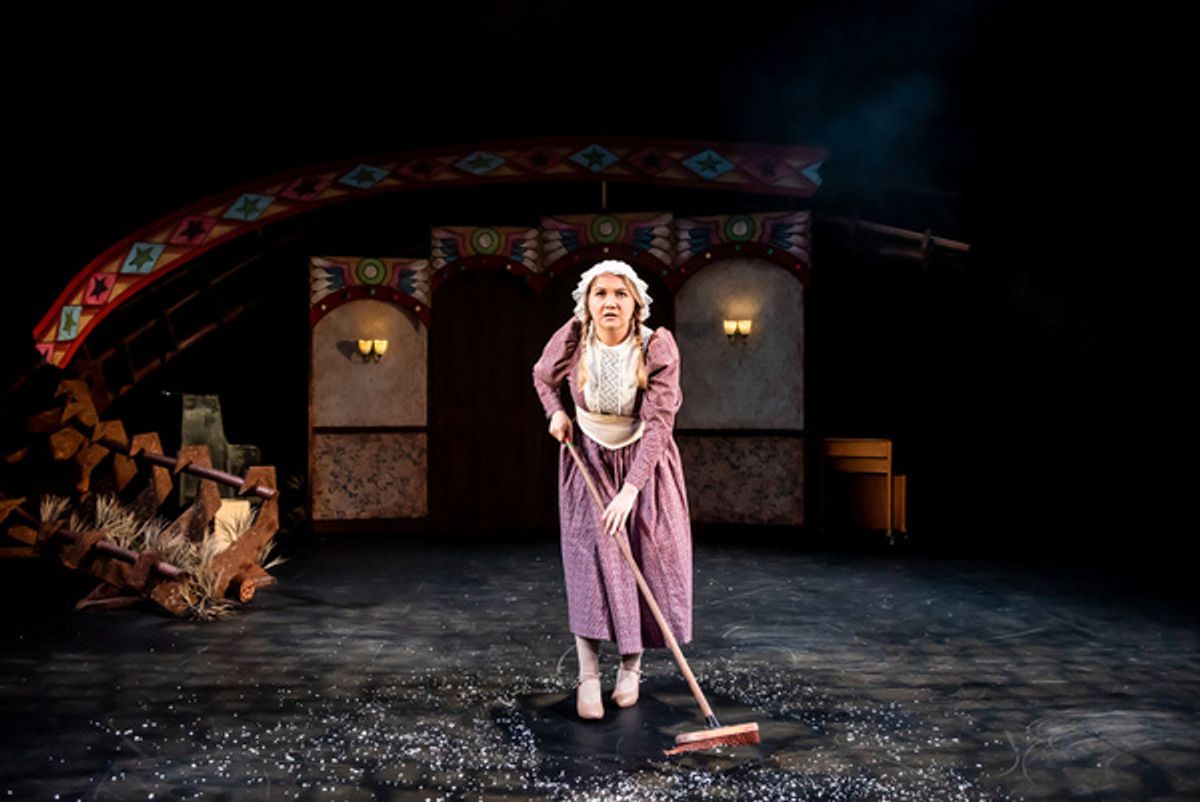 Alice De-Warrenne in The Wolves Of Willoughby Chase at Greenwich Theatre at 