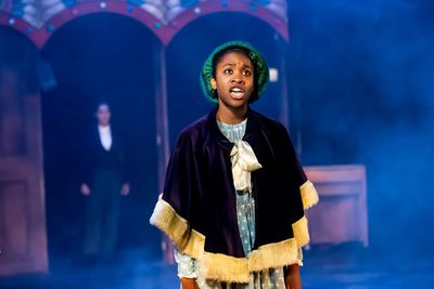 Cassandra Hercules in The Wolves Of Willoughby Chase at Greenwich Theatre Photo